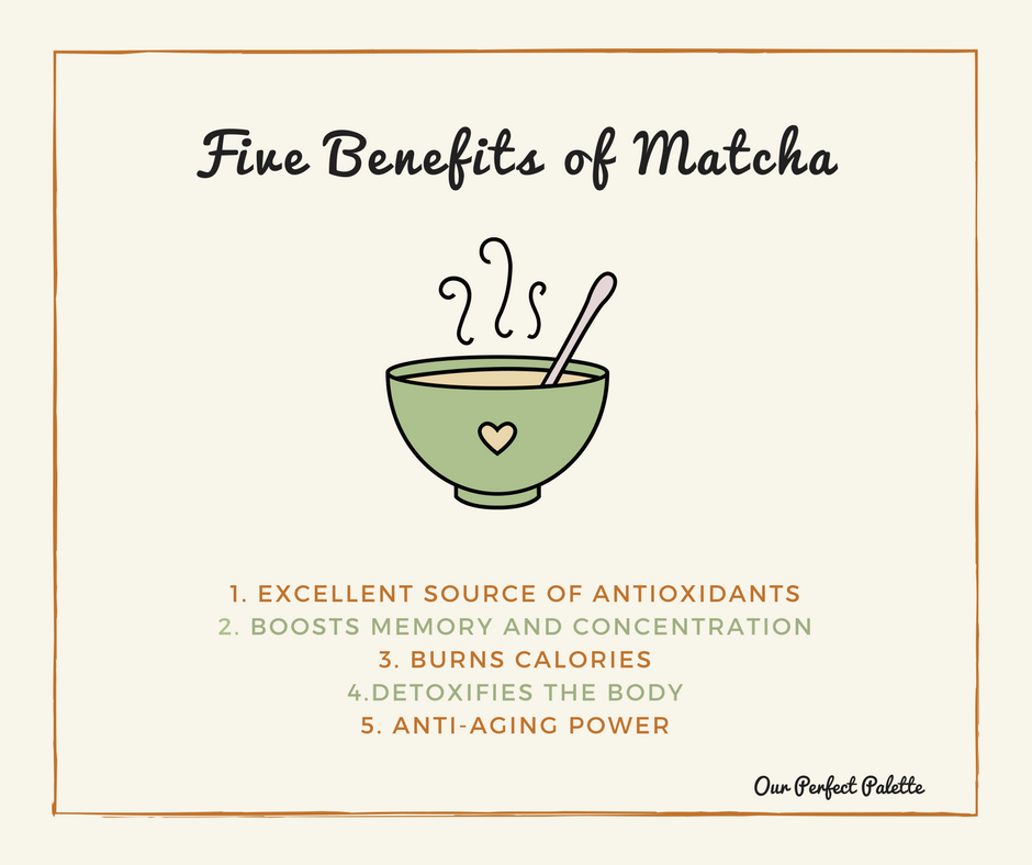 5 benefits of matcha